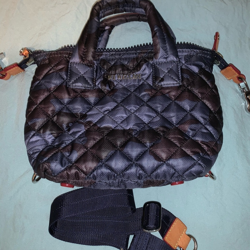 MZ Wallace - Dark Blue Camo Micro Sutton